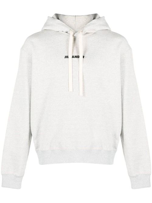 Logo-print cotton hoodie Jil Sander | J47GU0002J20010052